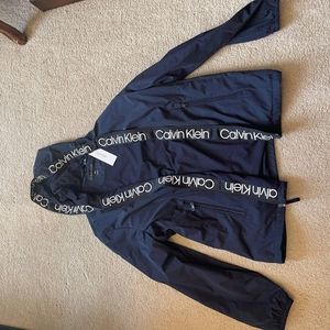 Calvin Klein Water-Repelling Windbreaker